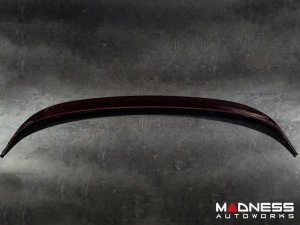 FIAT 500 ABARTH Rear Spoiler Extension - Carbon Fiber - Dark Red